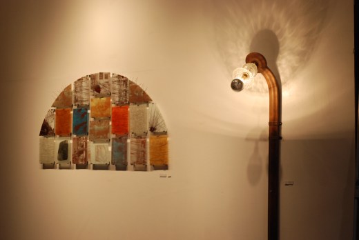 Demolition Series $3000/Lieb for entire set-Bannister Lamp $800/RB 